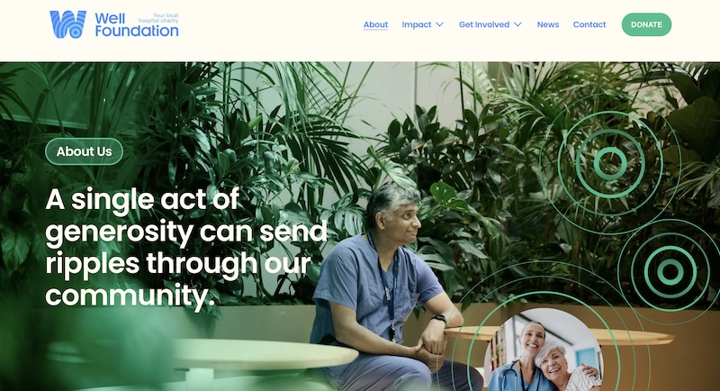 Well Foundation website